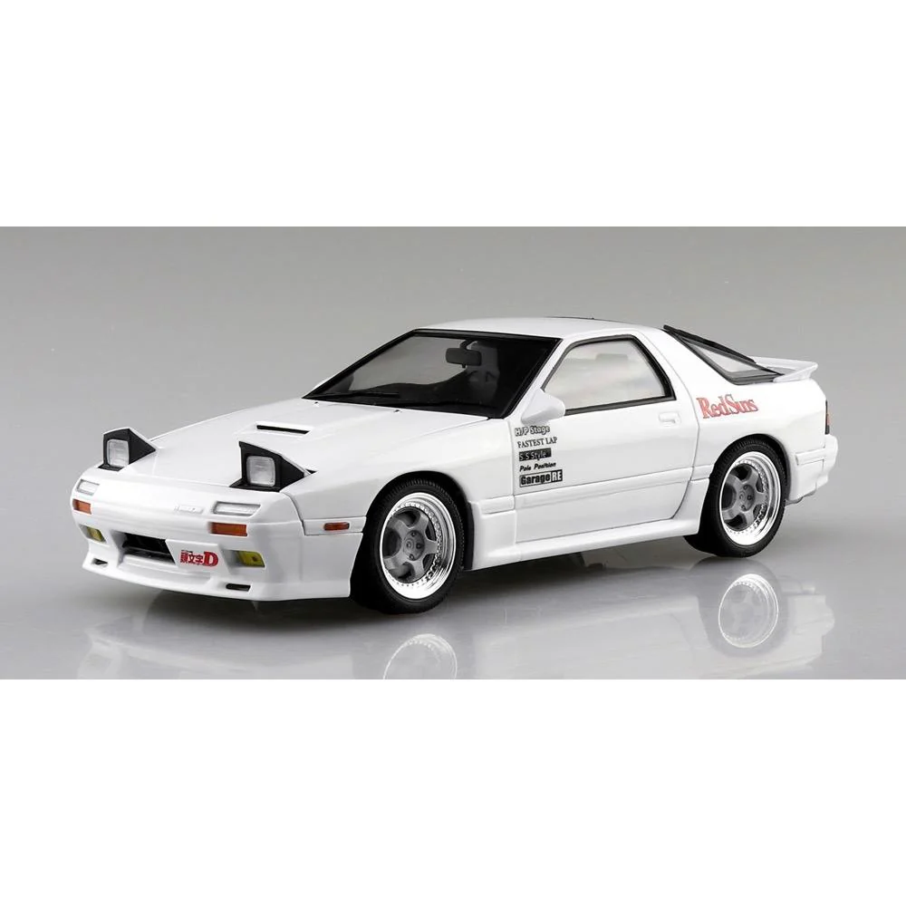 Aoshima A006248 1/24 Initial D Takahashi Ryosuke FC3S RX-7 Comics Vol.5 Akina Battle Version