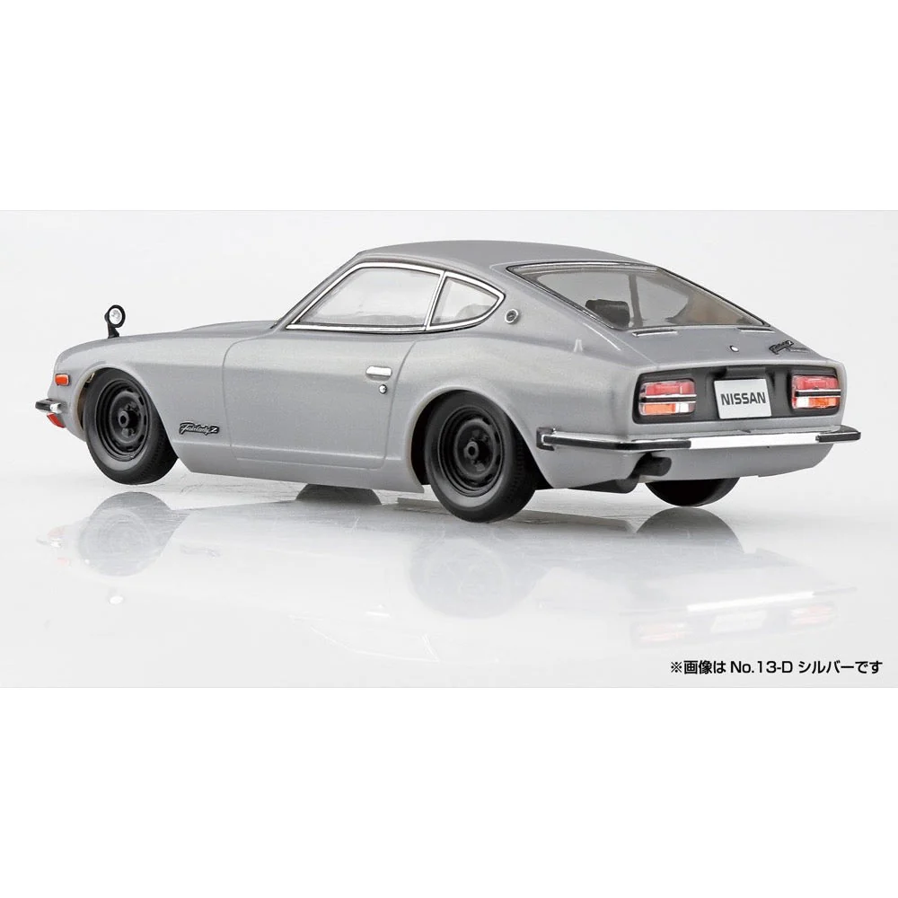 Aoshima A006258 1/32 Nissan S30 Fairlady Z Silver - Image 5