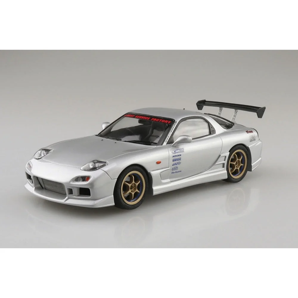 Aoshima A006302 1/24 C-West FD3S RX-7 Mazda 1999 - Image 2