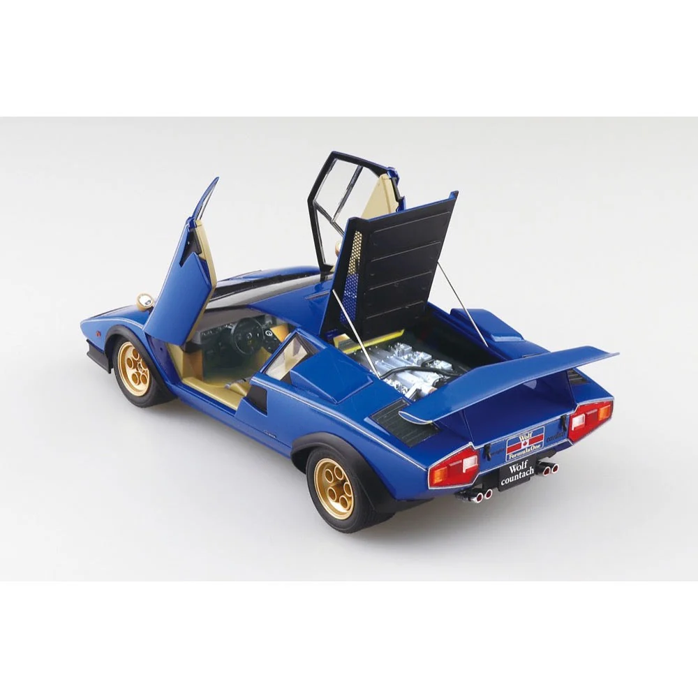 Aoshima A006383 1/24 1976 Wolf Countach Version 2 - Image 5