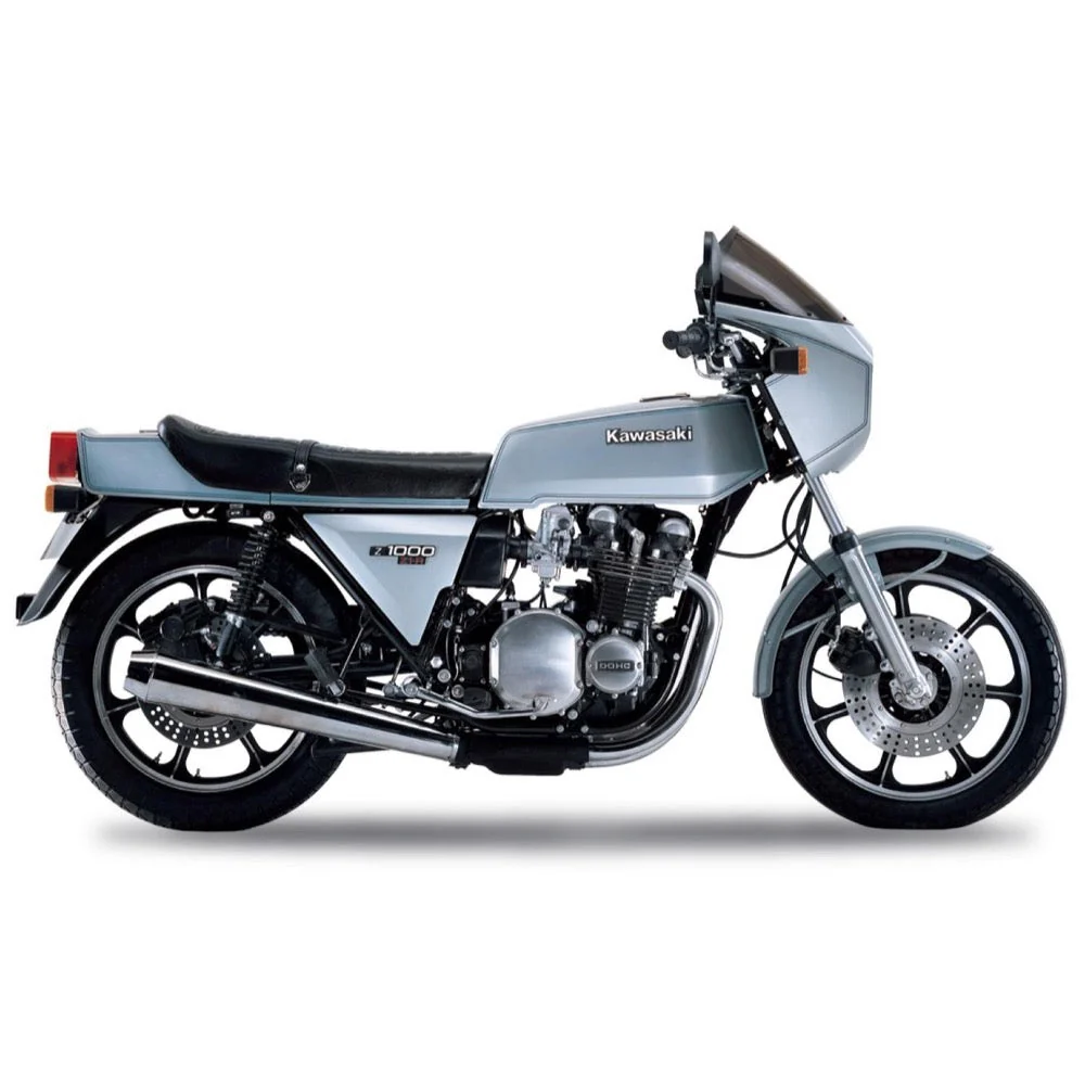 Aoshima A006396 1/12 Kawasaki KZT00D Z1-R 1977 Custom - Image 2