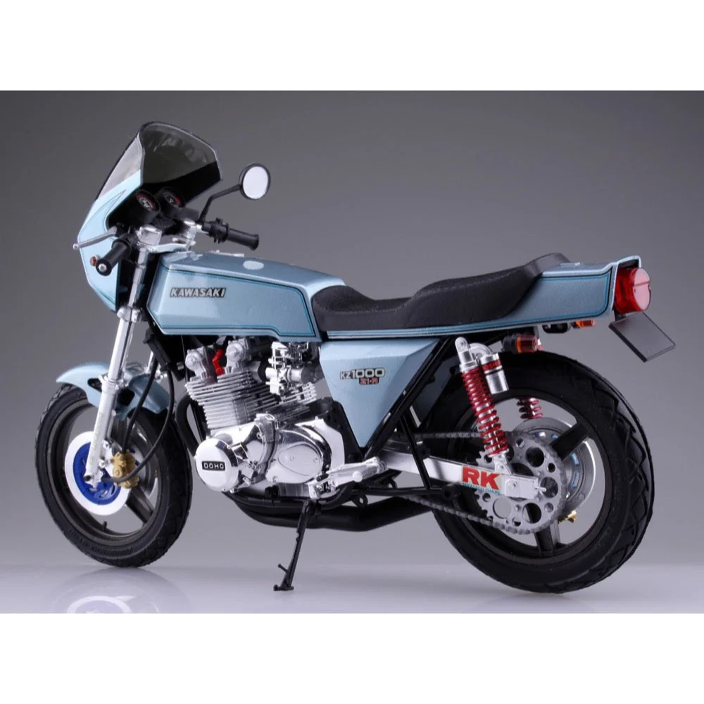 Aoshima A006396 1/12 Kawasaki KZT00D Z1-R 1977 Custom - Image 4