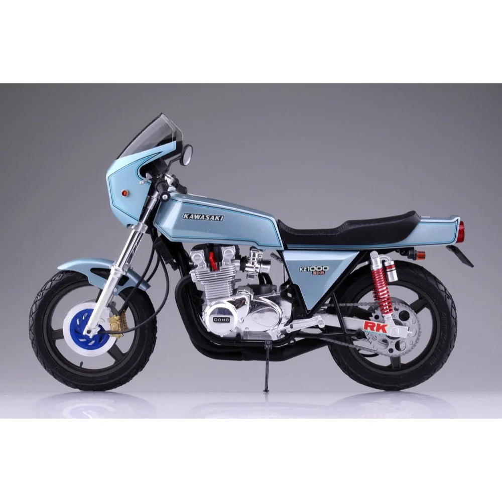 Aoshima A006396 1/12 Kawasaki KZT00D Z1-R 1977 Custom - Image 5