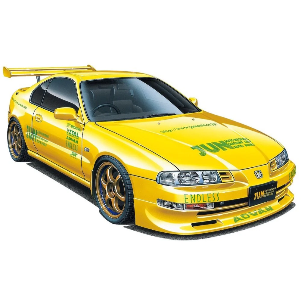Aoshima A006398 1/24 Honda Jun Auto Mechanic BB1 Prelude 1991 - Image 4