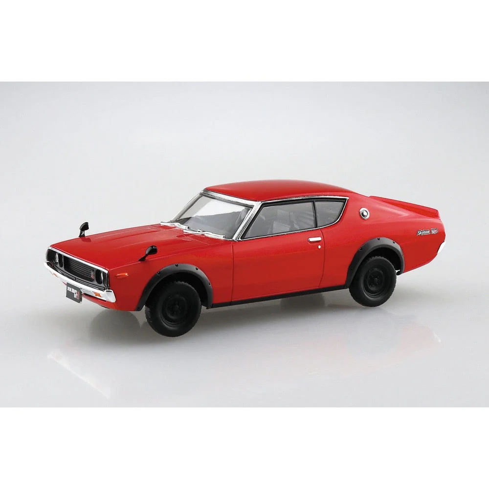 Aoshima A006466 1/32 Nissan C110 Skyline GT-R Red Snap Kit - Image 2