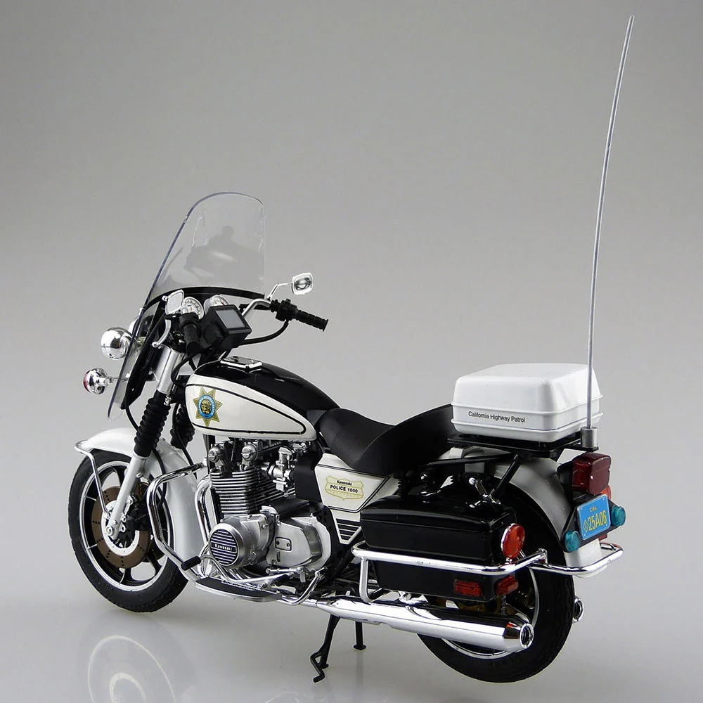 Aoshima A006480 1/12 Kawasaki KZ1000P Police1000 1982 - Image 4