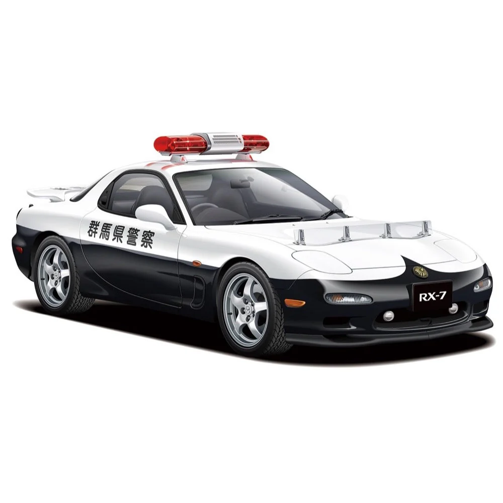 Aoshima A006486 1/24 Mazda FD3S RX-7 The Patrol Car 98 - Image 2