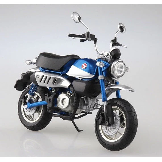 Aoshima A010957 1/12 Honda Monkey 125 Pearl Glittering Blue - Image 2