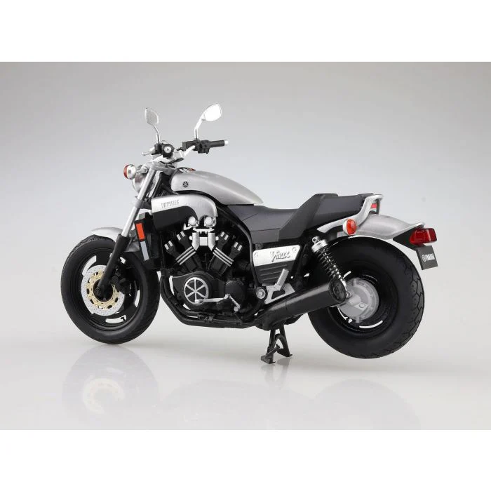 Aoshima A010960 1/12 Yamaha VMAX New Silver Dust - Image 2