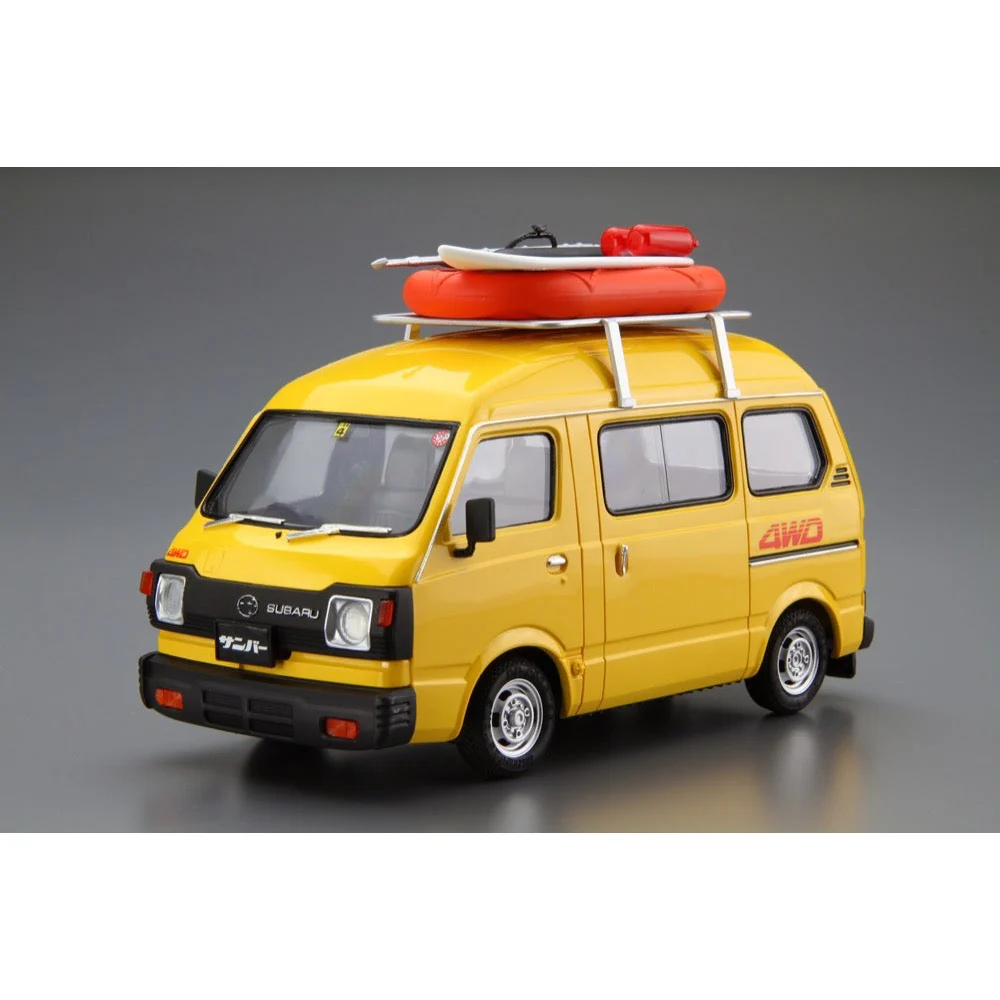 Aoshima A06389 1/24 Subaru TT1 Sambar High-Roof 4WD 80 - Image 2
