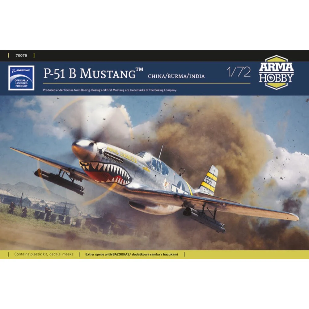 Arma Hobby 70075 1/72 P-51B Mustang CBI - Image 2