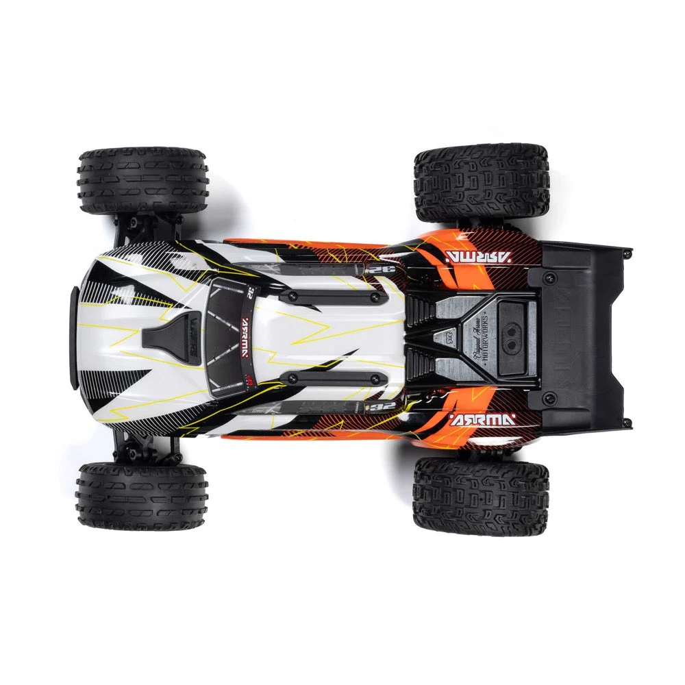 ARRMA 1/10 Vorteks MEGA 550 2WD RC Stadium Truck (Orange) ARA3205ST1 - Image 21
