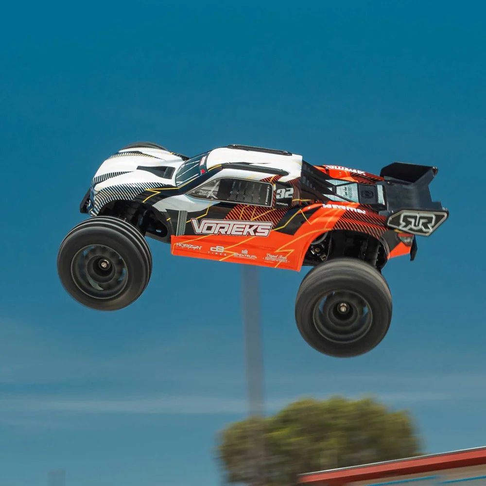 ARRMA 1/10 Vorteks MEGA 550 2WD RC Stadium Truck (Orange) ARA3205ST1 - Image 4