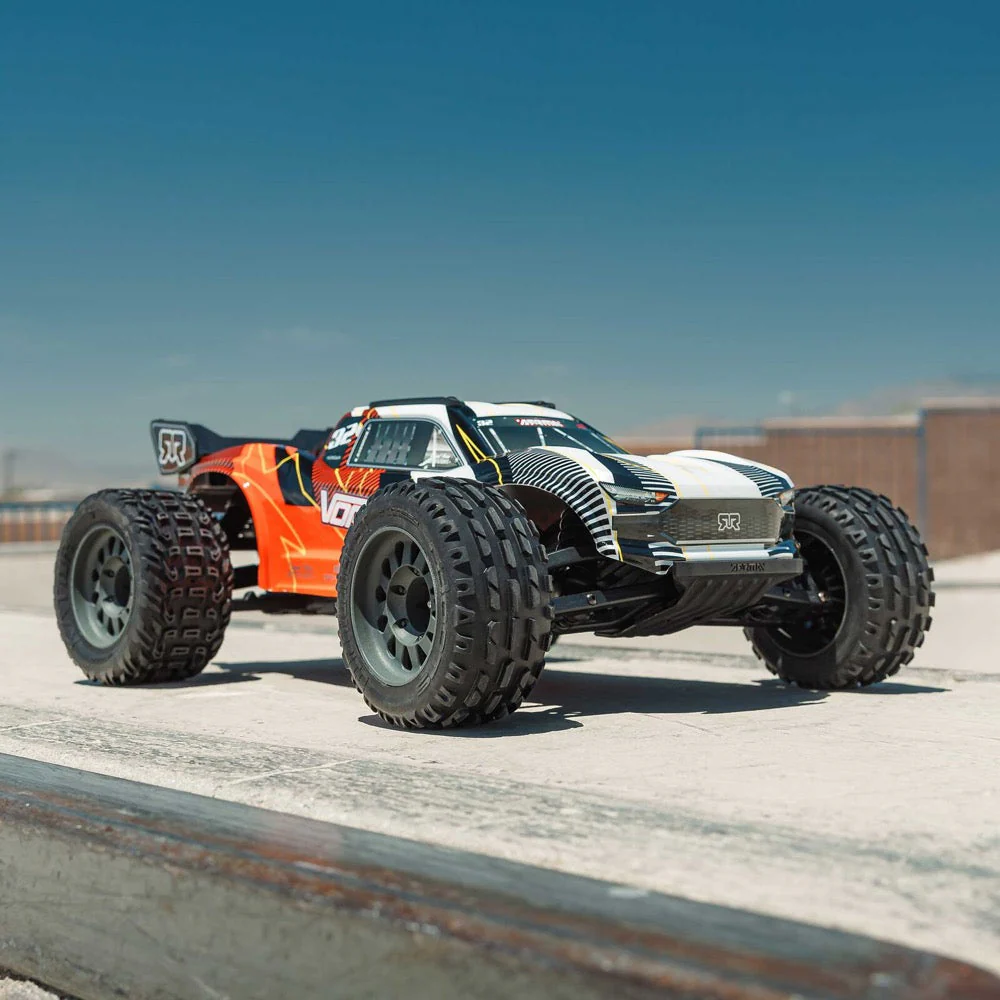 ARRMA 1/10 Vorteks MEGA 550 2WD RC Stadium Truck (Orange) ARA3205ST1 - Image 9