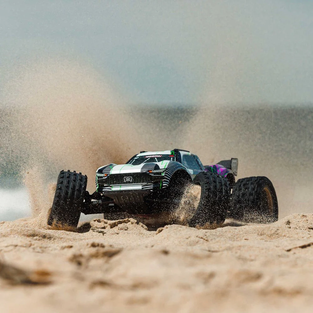 ARRMA 1/10 Vorteks MEGA 550 2WD RC Stadium Truck (Purple) ARA3205ST2 - Image 19