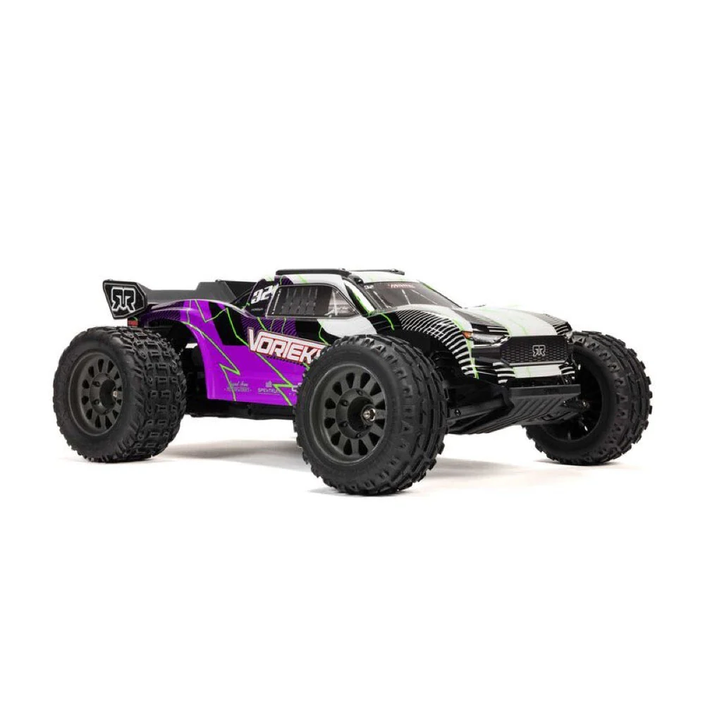 ARRMA 1/10 Vorteks MEGA 550 2WD RC Stadium Truck (Purple) ARA3205ST2 - Image 2