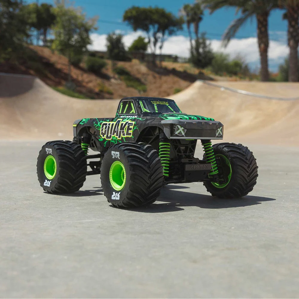 Arrma 1/16 Quake Grom 4X4 RC Monster Truck (Green) ARA2137T2 - Image 15