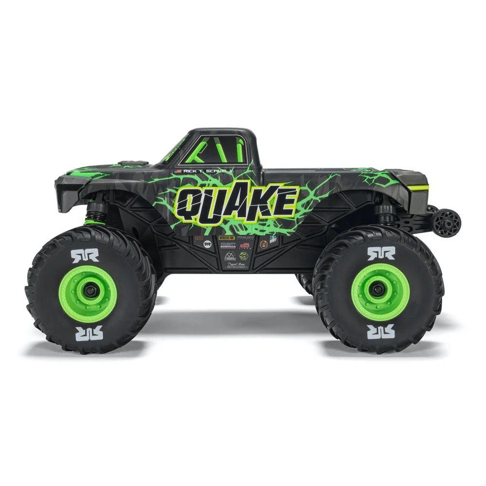 Arrma 1/16 Quake Grom 4X4 RC Monster Truck (Green) ARA2137T2 - Image 2