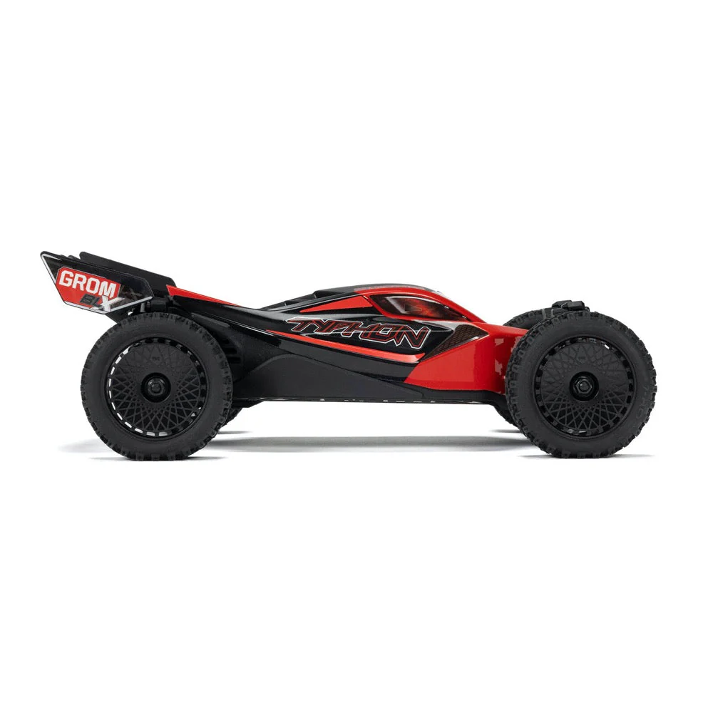 Arrma 1/18 Typhon Grom 4x4 RC Buggy (Red) ARA2306ST1 - Image 2