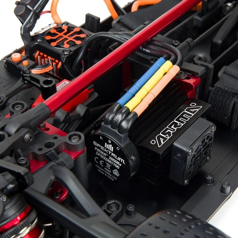 Arrma 1/7 Felony 6S BLX Street Bash All-Road Muscle RC Car Black ARA7617V2T1 - Image 10