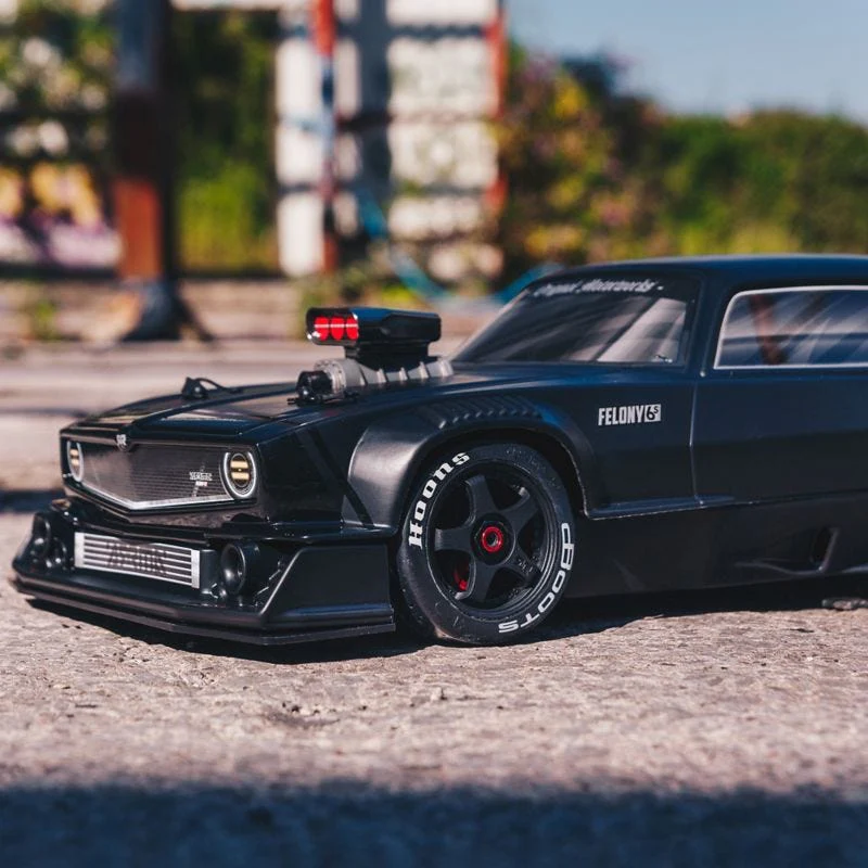 Arrma 1/7 Felony 6S BLX Street Bash All-Road Muscle RC Car Black ARA7617V2T1 - Image 19