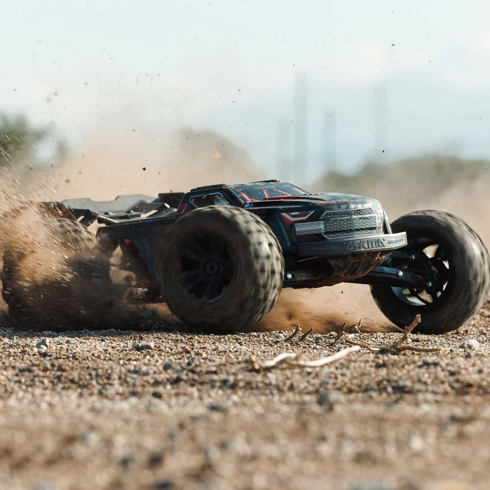 Arrma 1/8 Kraton 6S EXB 4X4 RC Truck (Black) ARA8708V6T1 - Image 12