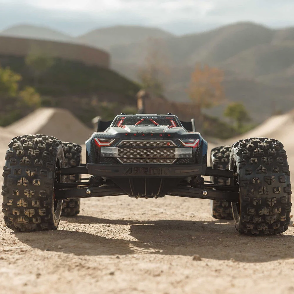 Arrma 1/8 Kraton 6S EXB 4X4 RC Truck (Black) ARA8708V6T1 - Image 17