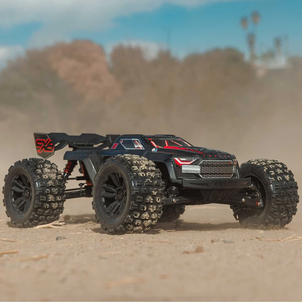 Arrma 1/8 Kraton 6S EXB 4X4 RC Truck (Black) ARA8708V6T1 - Image 18