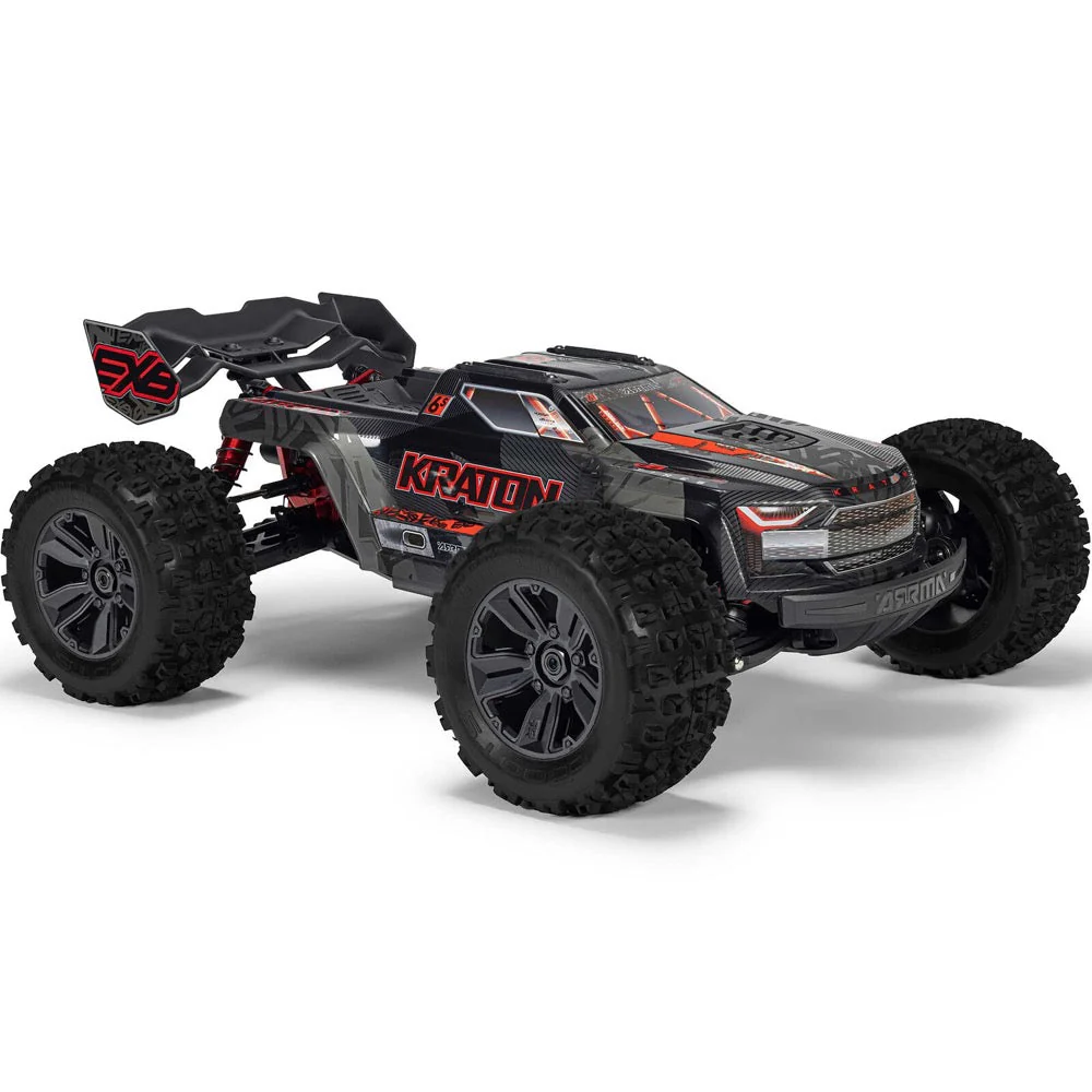 Arrma 1/8 Kraton 6S EXB 4X4 RC Truck (Black) ARA8708V6T1 - Image 2
