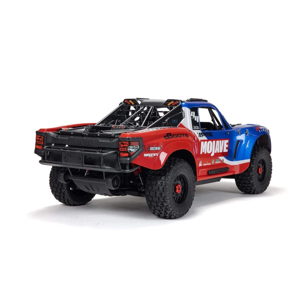 Arrma 1/8 Mojave 4X4 BLX 4S Desert Truck (Blue/Red) ARA4404T2 - Image 5