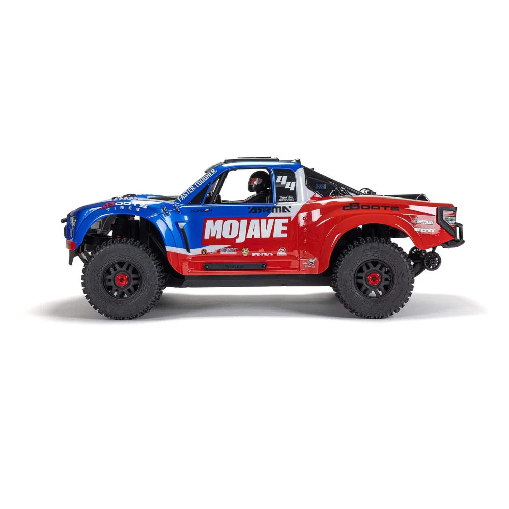 Arrma 1/8 Mojave 4X4 BLX 4S Desert Truck (Blue/Red) ARA4404T2 - Image 8