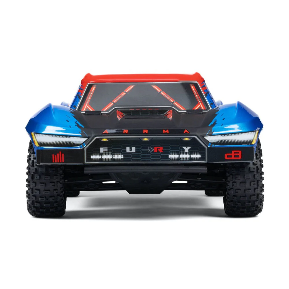 Arrma ARA3521T1 Fury 1/10 2WD 223S BLX Short Course Truck RTR Blue - Image 4