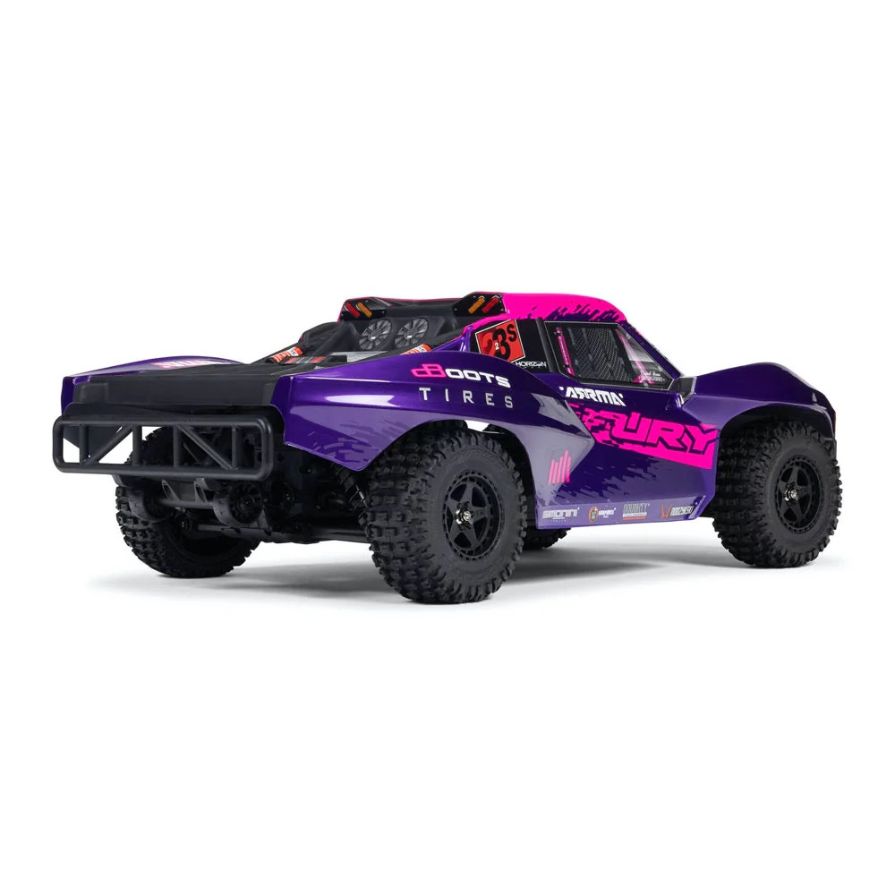 Arrma ARA3521T3 Fury 1/10 2WD 223S BLX Short Course Truck RTR Purple - Image 2