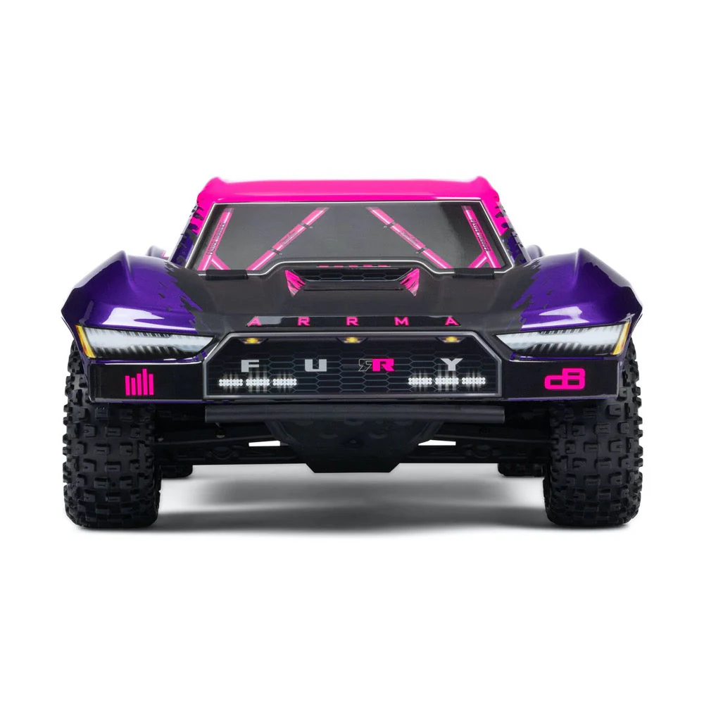 Arrma ARA3521T3 Fury 1/10 2WD 223S BLX Short Course Truck RTR Purple - Image 4