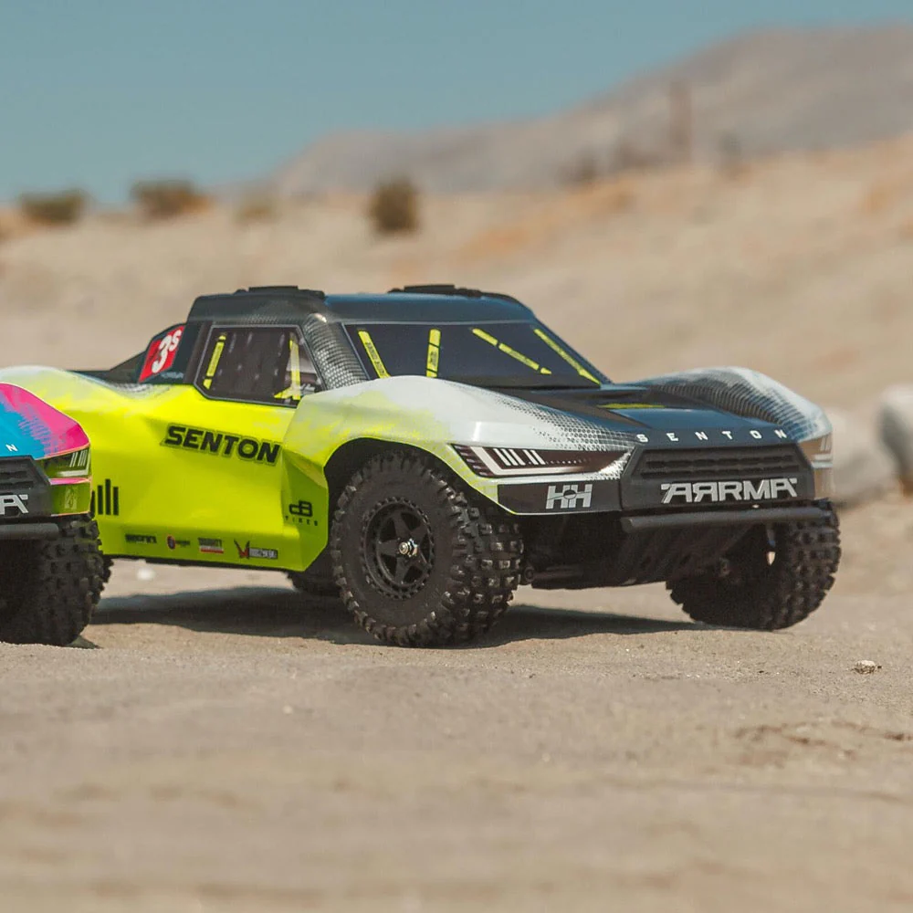 Arrma ARA4303V4T1 Senton 1/10 V4 4X4 223S BLX Short Course Truck RTR Yellow - Image 19
