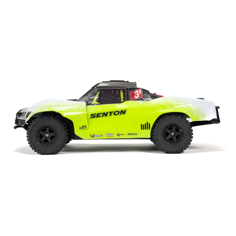 Arrma ARA4303V4T1 Senton 1/10 V4 4X4 223S BLX Short Course Truck RTR Yellow - Image 2
