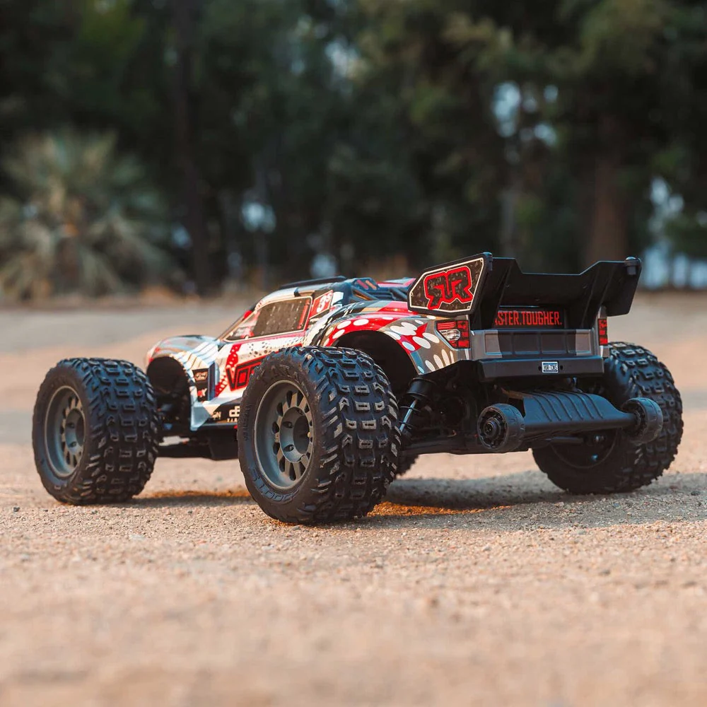 Arrma ARA4305V4T1 Vorteks V4 4X4 223S BLX Stadium Truck RTR Red - Image 20
