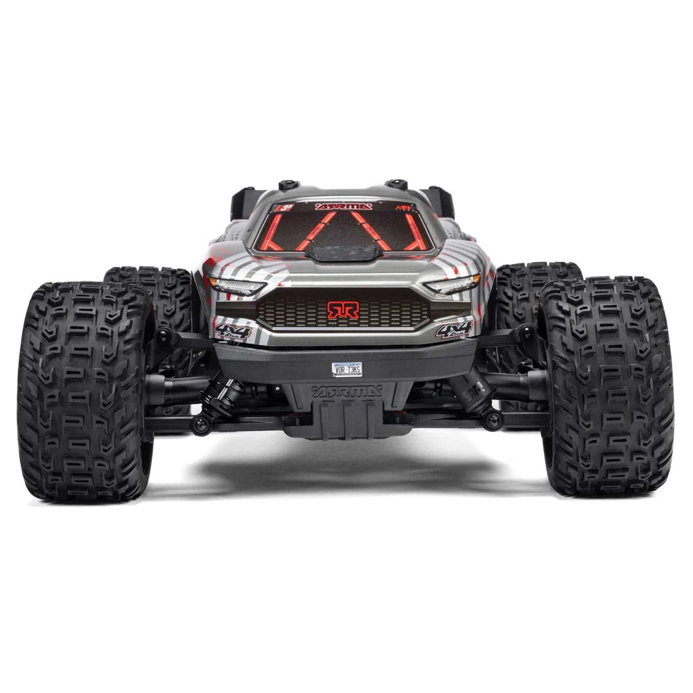 Arrma ARA4305V4T1 Vorteks V4 4X4 223S BLX Stadium Truck RTR Red - Image 3