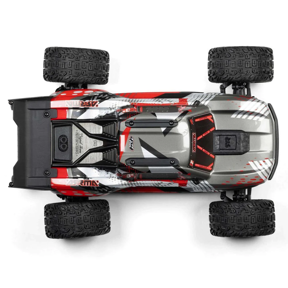 Arrma ARA4305V4T1 Vorteks V4 4X4 223S BLX Stadium Truck RTR Red - Image 6