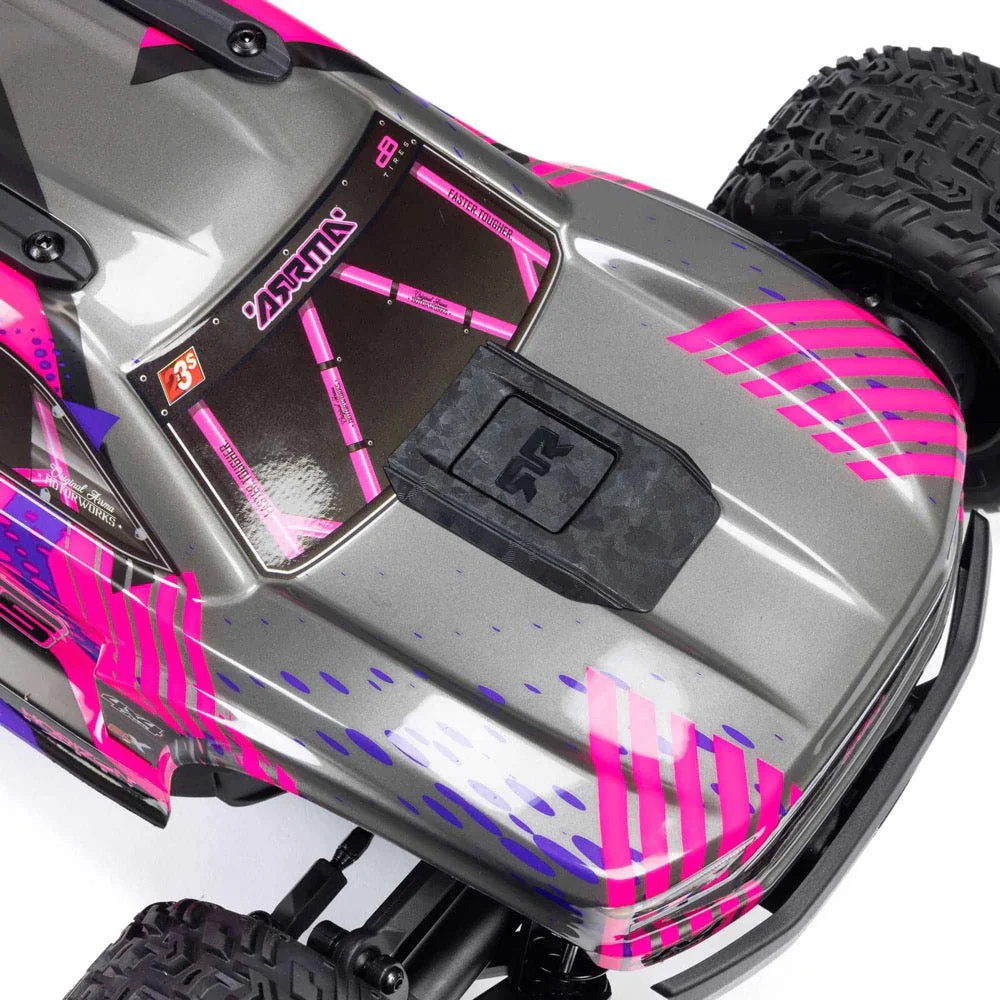 Arrma ARA4305V4T3 Vorteks V4 4X4 223S BLX Stadium Truck RTR Purple - Image 11
