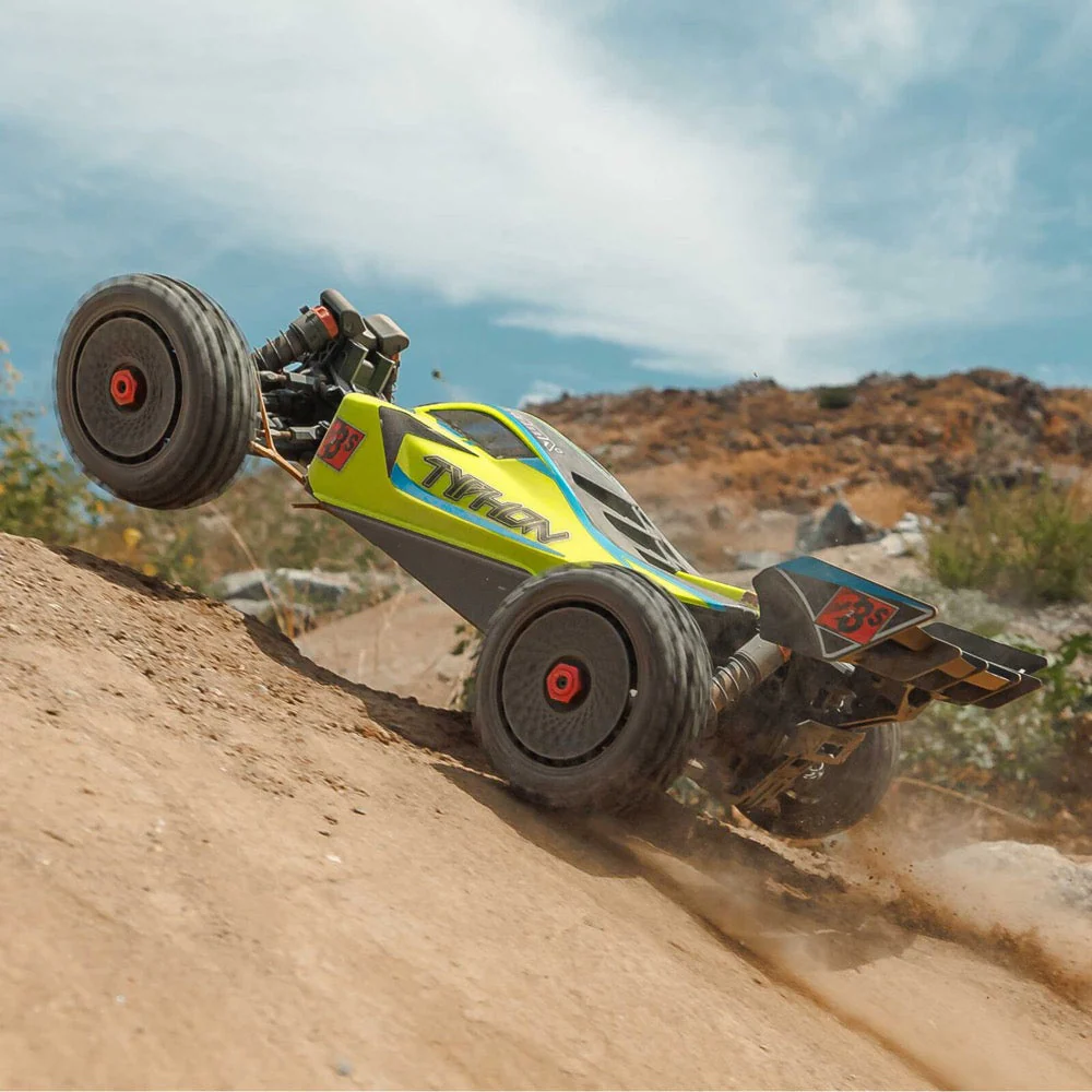 Arrma Typhon V4 4X4 223S BLX Buggy (Yellow) ARA4306V4T2 - Image 11