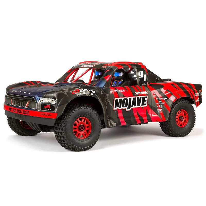 ARRMA ARA7604V2T2 Mojave 6S BLX 2020 Spec 1/7 Desert Truck Red