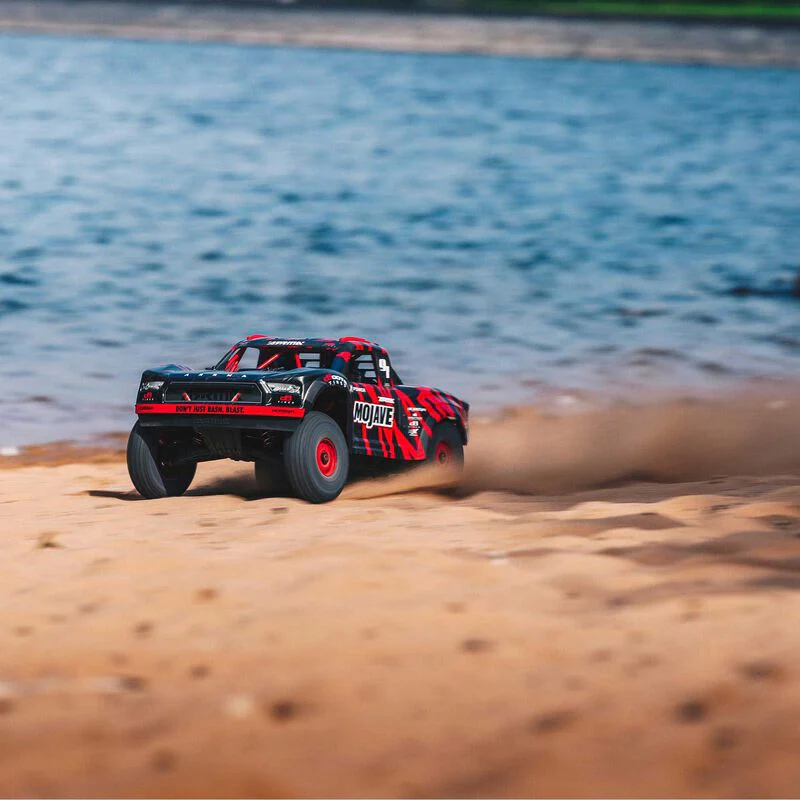 ARRMA ARA7604V2T2 Mojave 6S BLX 2020 Spec 1/7 Desert Truck Red - Image 2