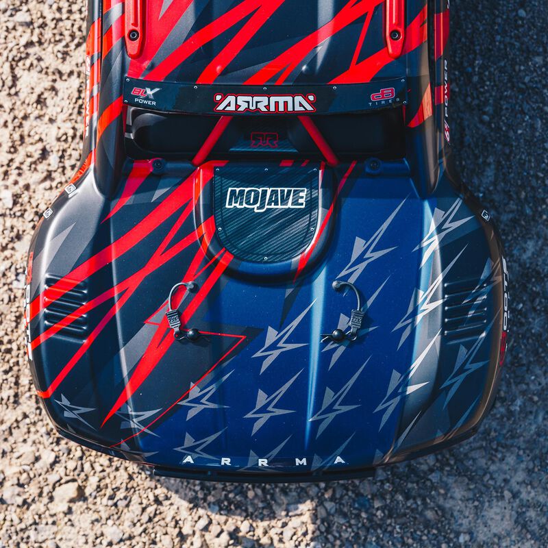 ARRMA ARA7604V2T2 Mojave 6S BLX 2020 Spec 1/7 Desert Truck Red - Image 6