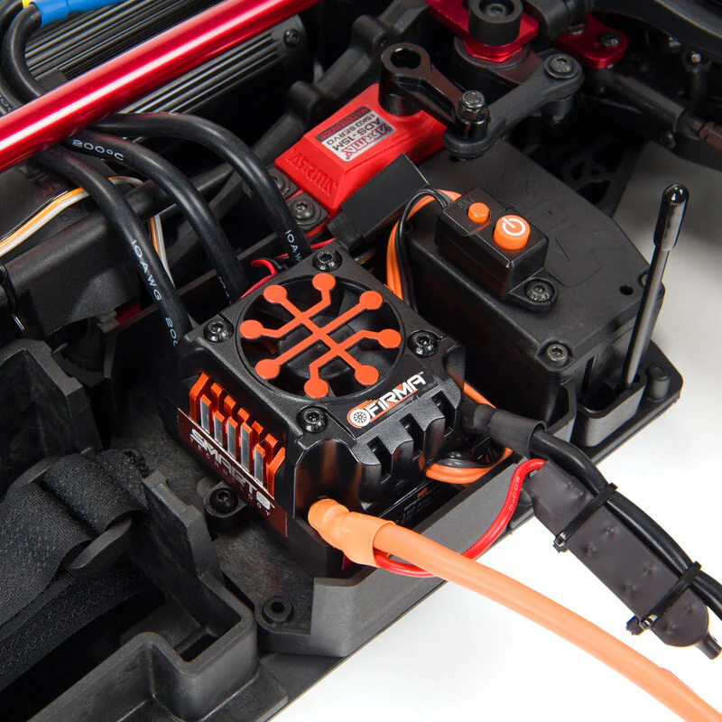 ARRMA ARA7615V2T1 1/7 Infraction V2 6S BLX Street Basher RC Car Blue - Image 7