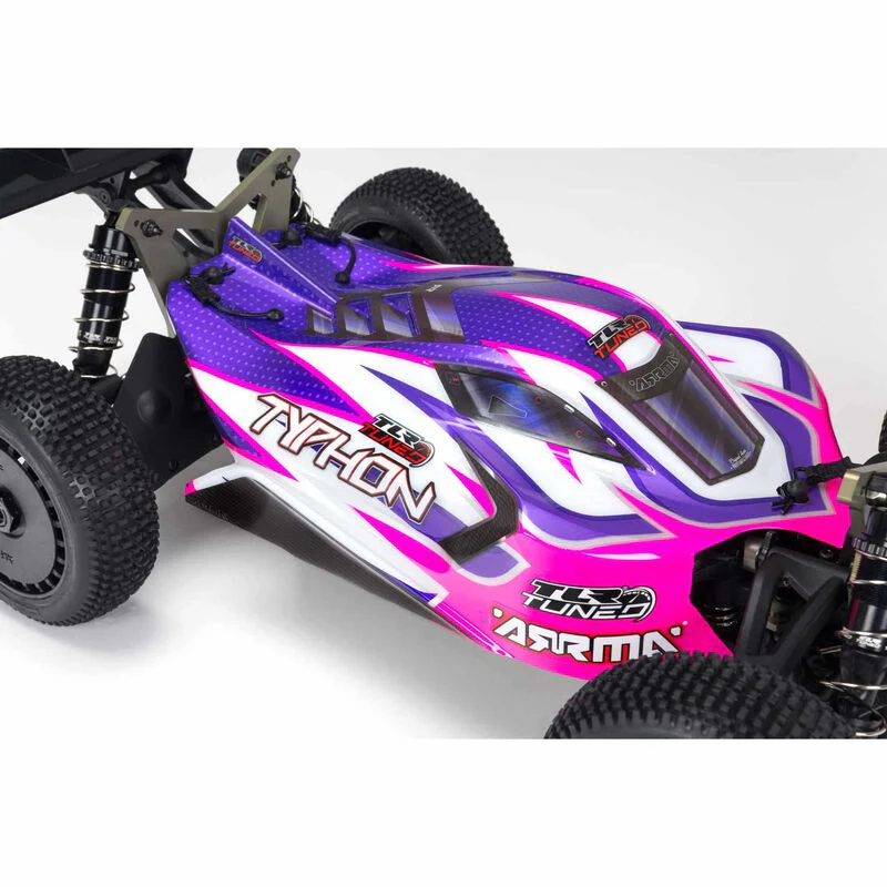 ARRMA ARA8306 TLR Tuned Typhon 1/8 4WD RC Buggy Rolling Chassis - Image 4