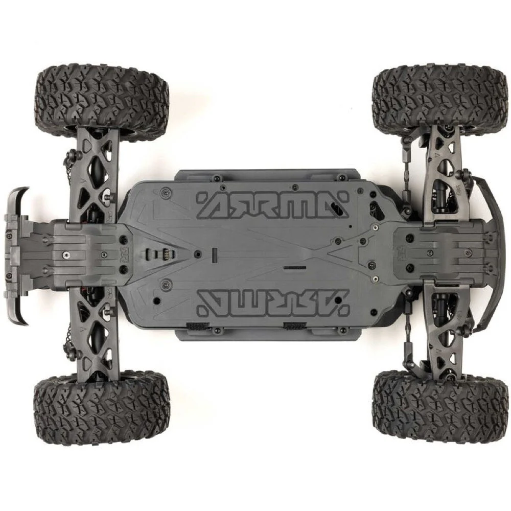 Arrma Big Rock Crew Cab V4 4X4 223S BLX RC Monster Truck (Black) ARA4312V4T1 - Image 11