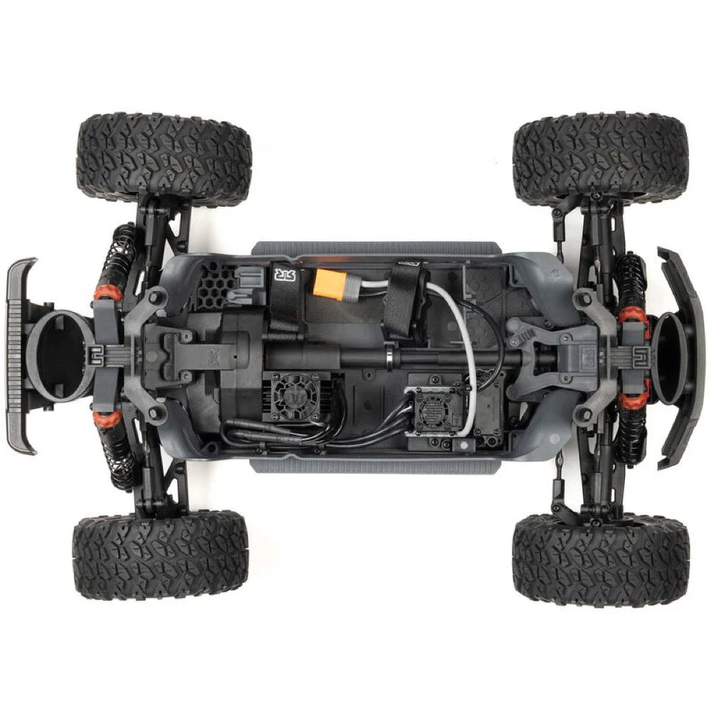 Arrma Big Rock Crew Cab V4 4X4 223S BLX RC Monster Truck (Black) ARA4312V4T1 - Image 12