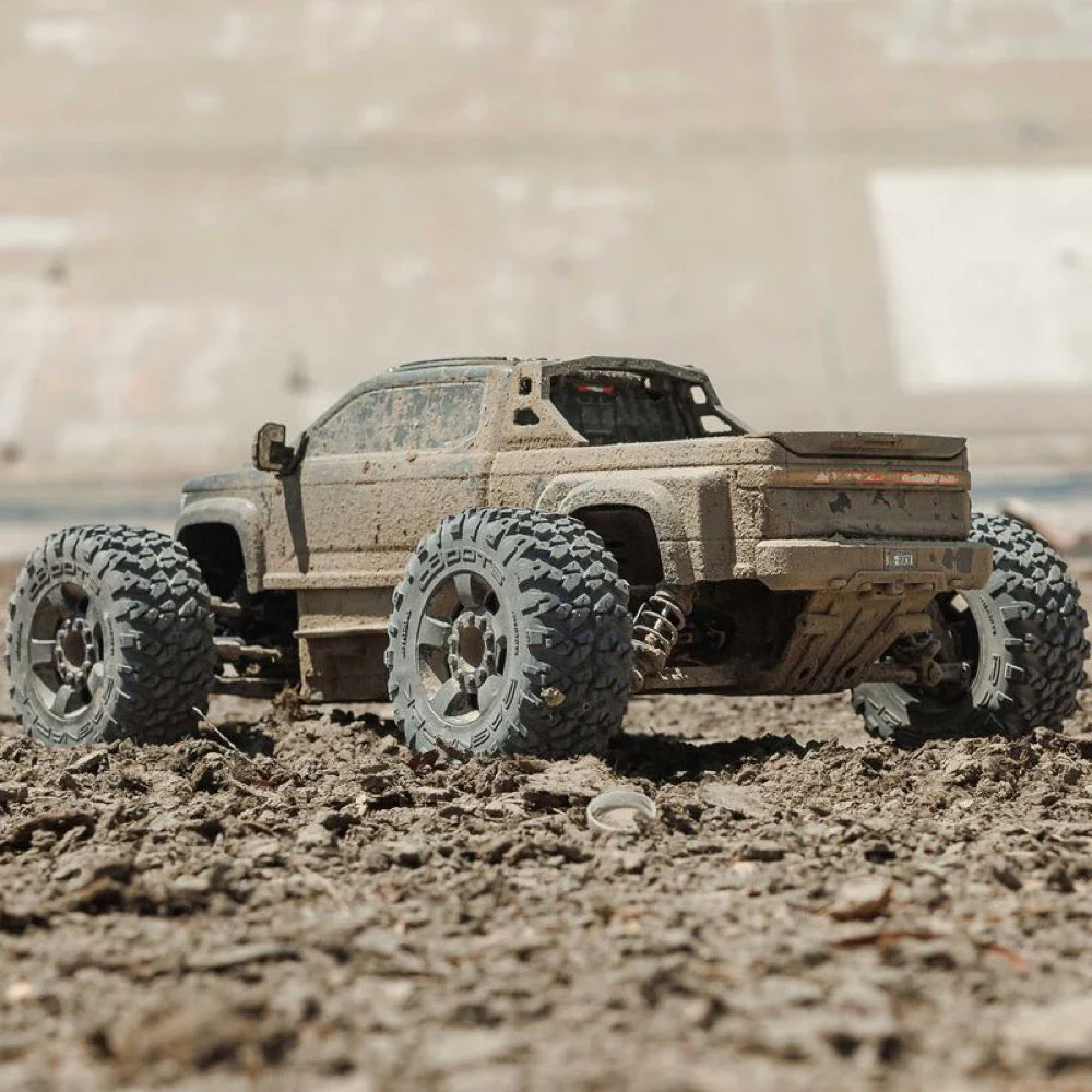 Arrma Big Rock Crew Cab V4 4X4 223S BLX RC Monster Truck (Black) ARA4312V4T1 - Image 18