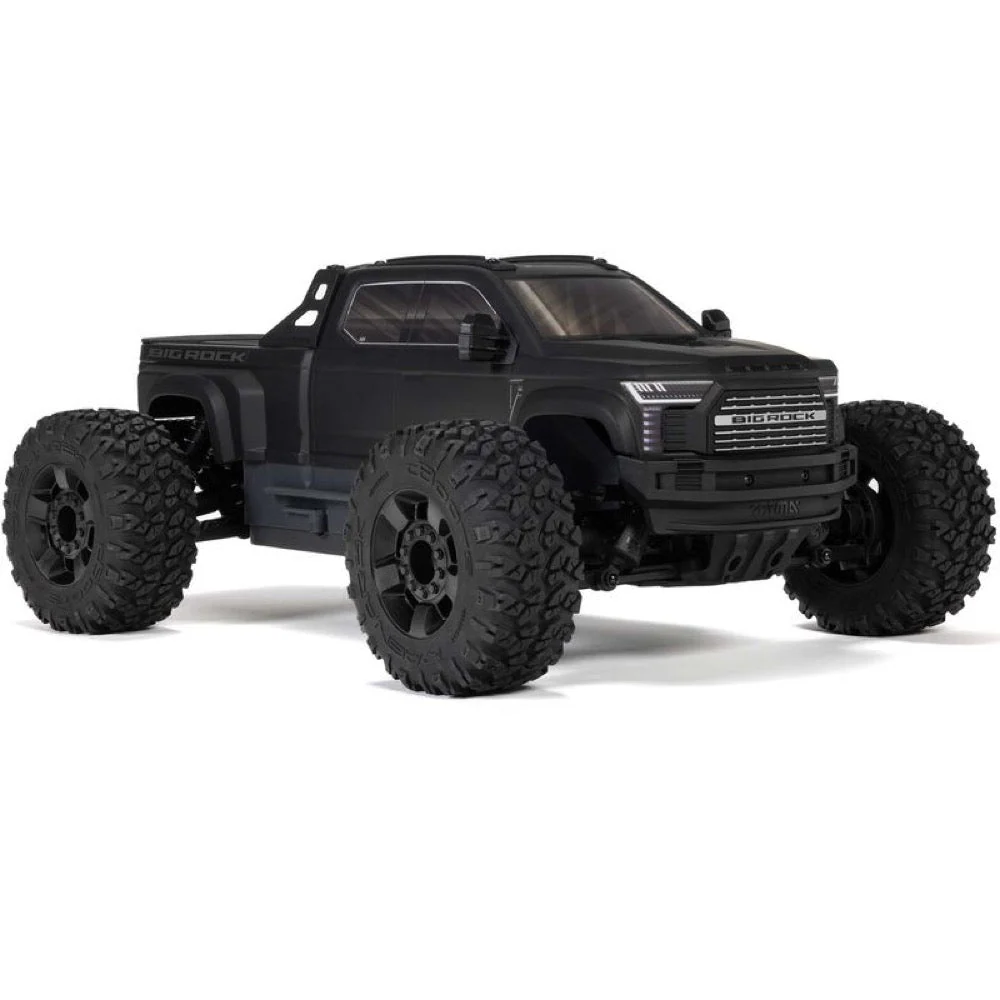 Arrma Big Rock Crew Cab V4 4X4 223S BLX RC Monster Truck (Black) ARA4312V4T1 - Image 2